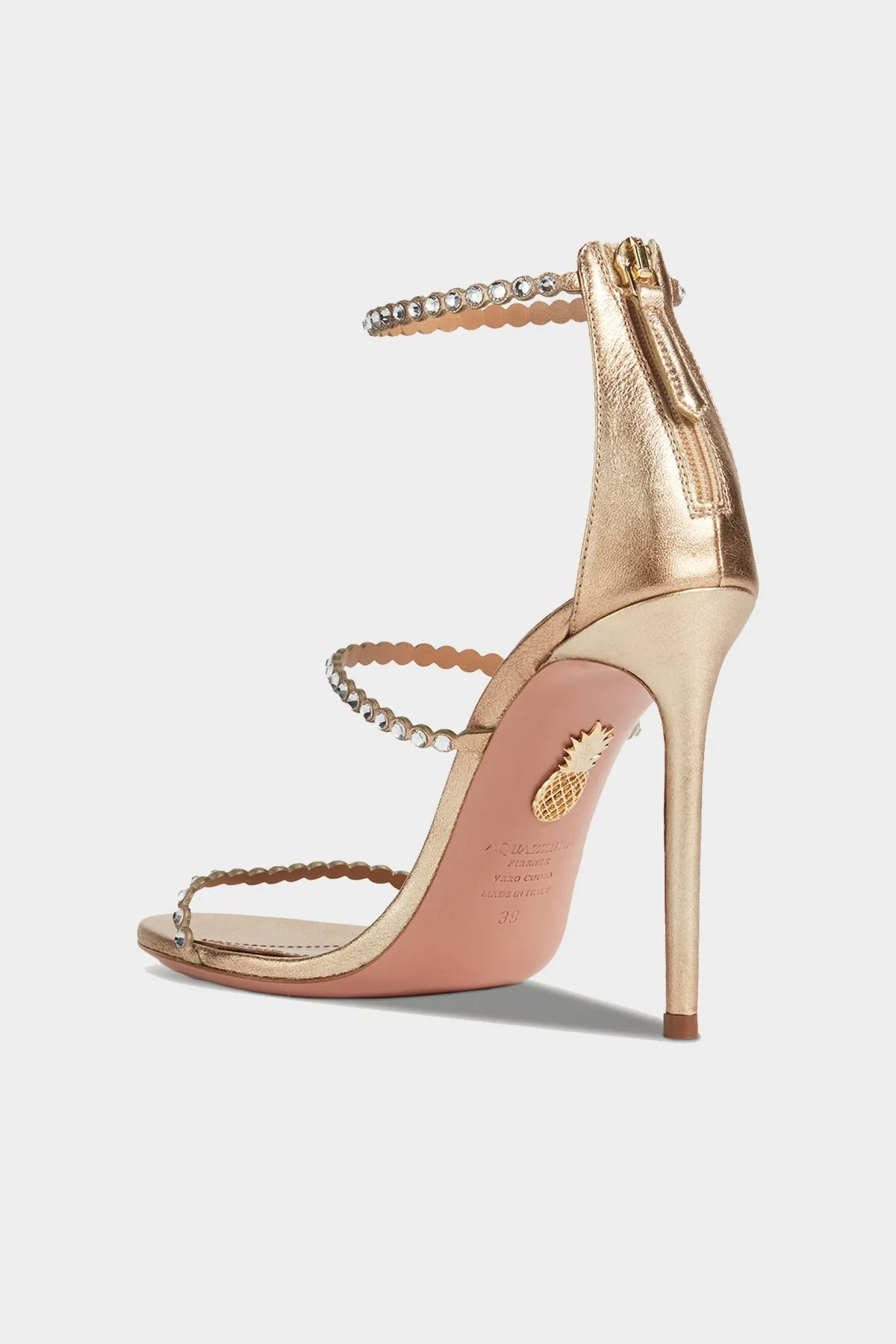 Mini Tequila Sandal 105 in Soft Bronze