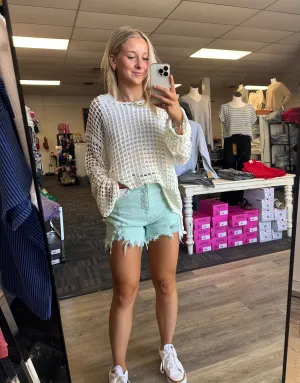 Mint To Be Risen Shorts