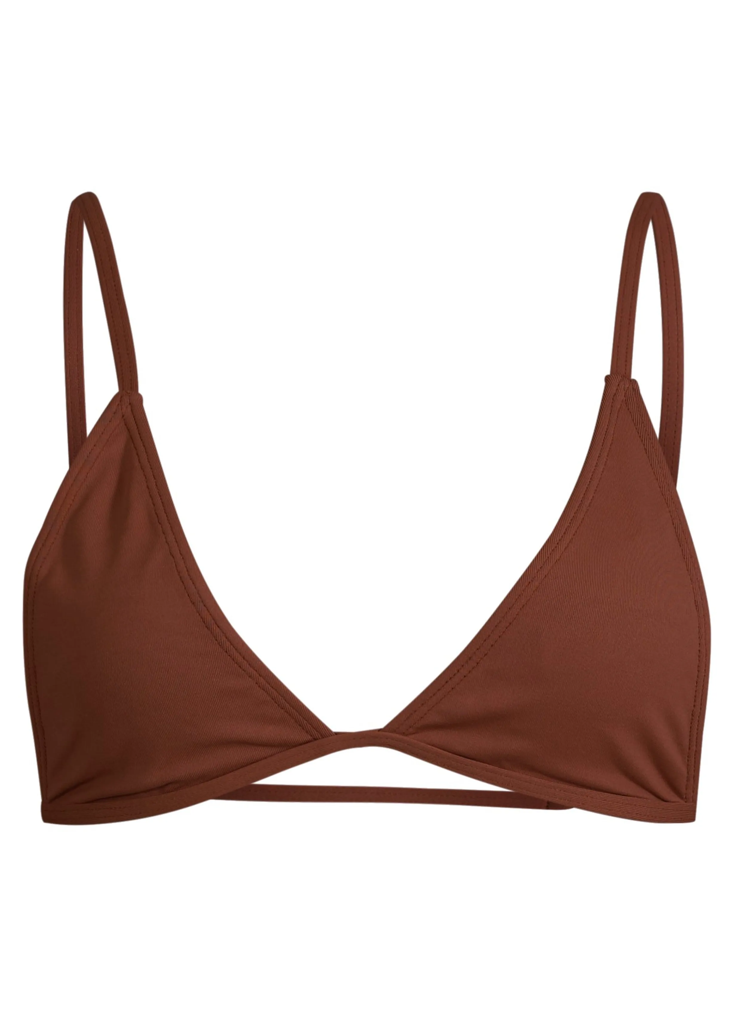MIRAGE BIKINI TOP - Skinny Dip Brown