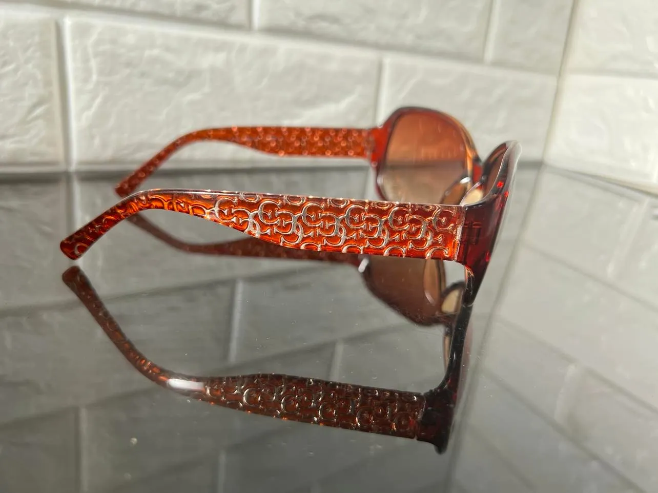 New Designer Rep. Sunglasses, 400 UV Protection! Stylish Gradient Lenses! Burnt Orange