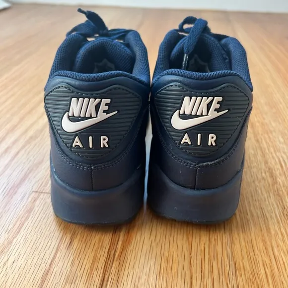 Nike Air Max 90 Navy Blue Sneakers 6.5Y