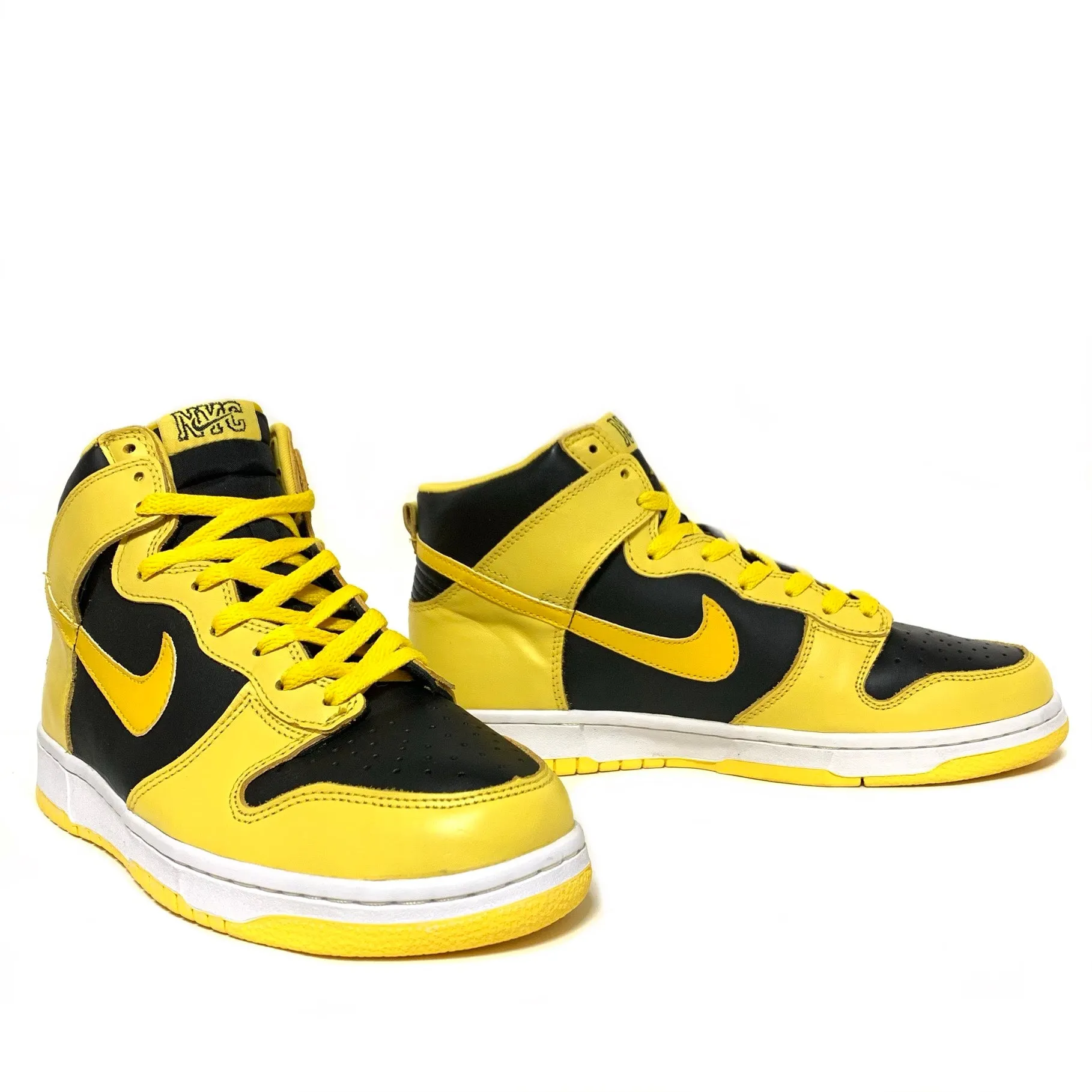 NIKE DUNK HIGH LE GOLDENROD NYC