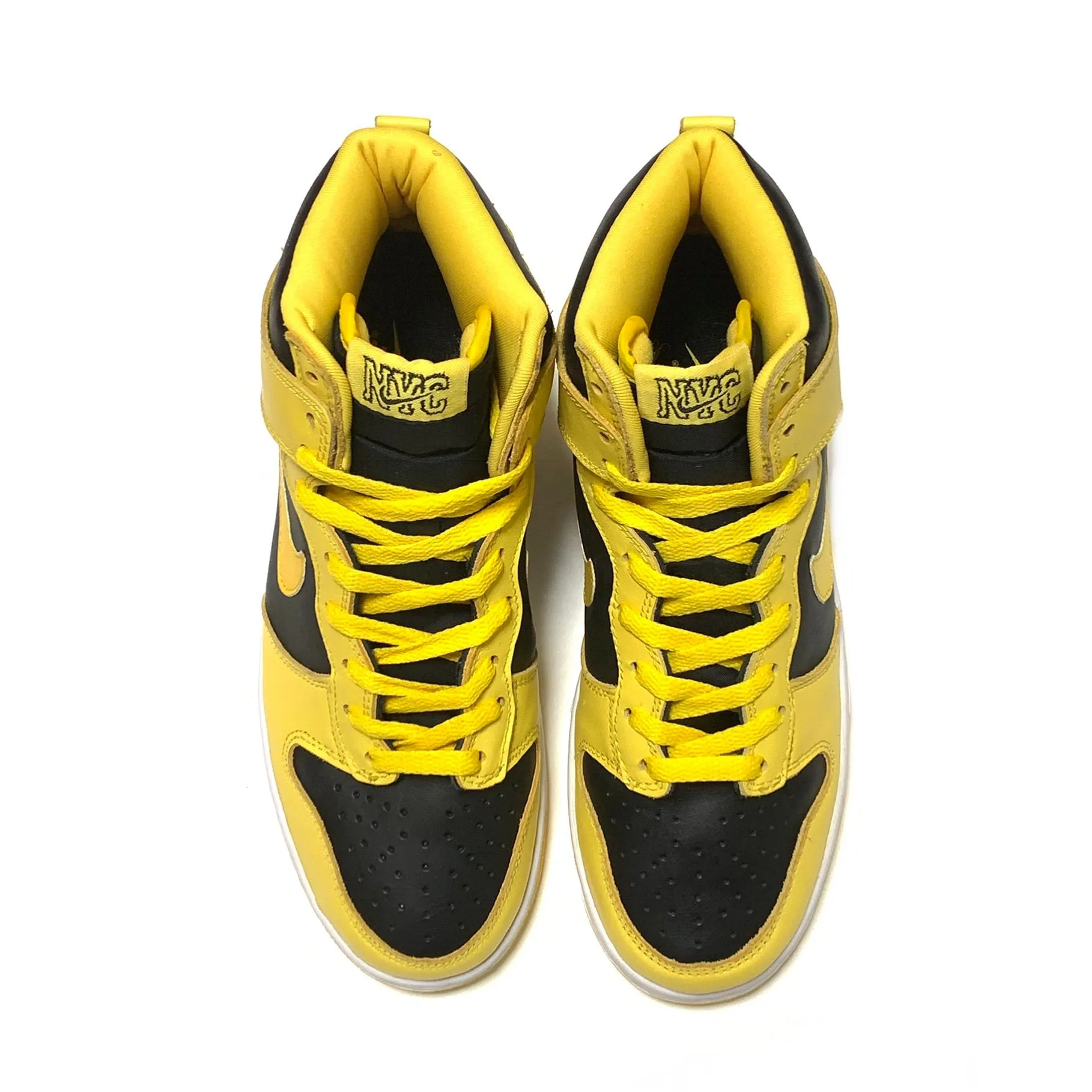 NIKE DUNK HIGH LE GOLDENROD NYC