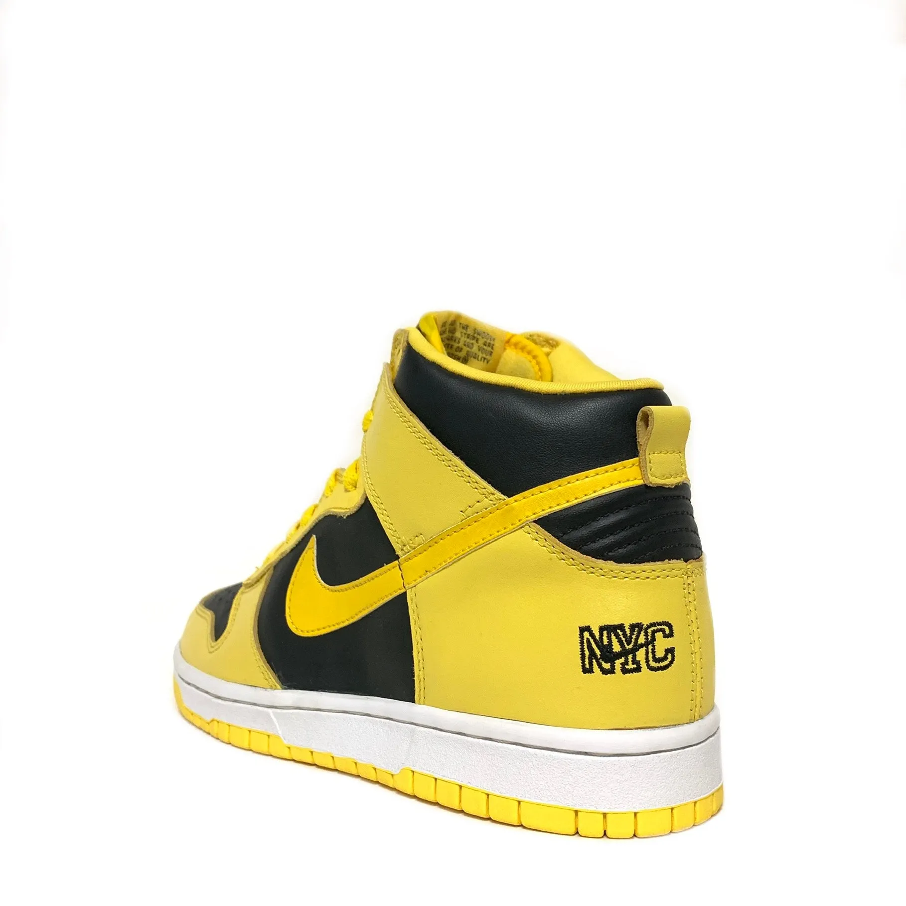 NIKE DUNK HIGH LE GOLDENROD NYC