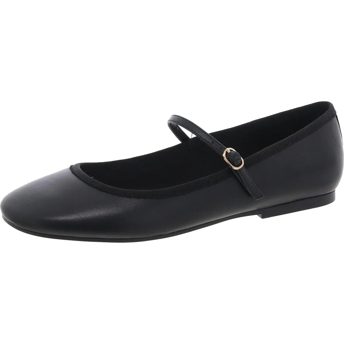 Nine West Womens Adjustable Faux Leather Mary Janes
