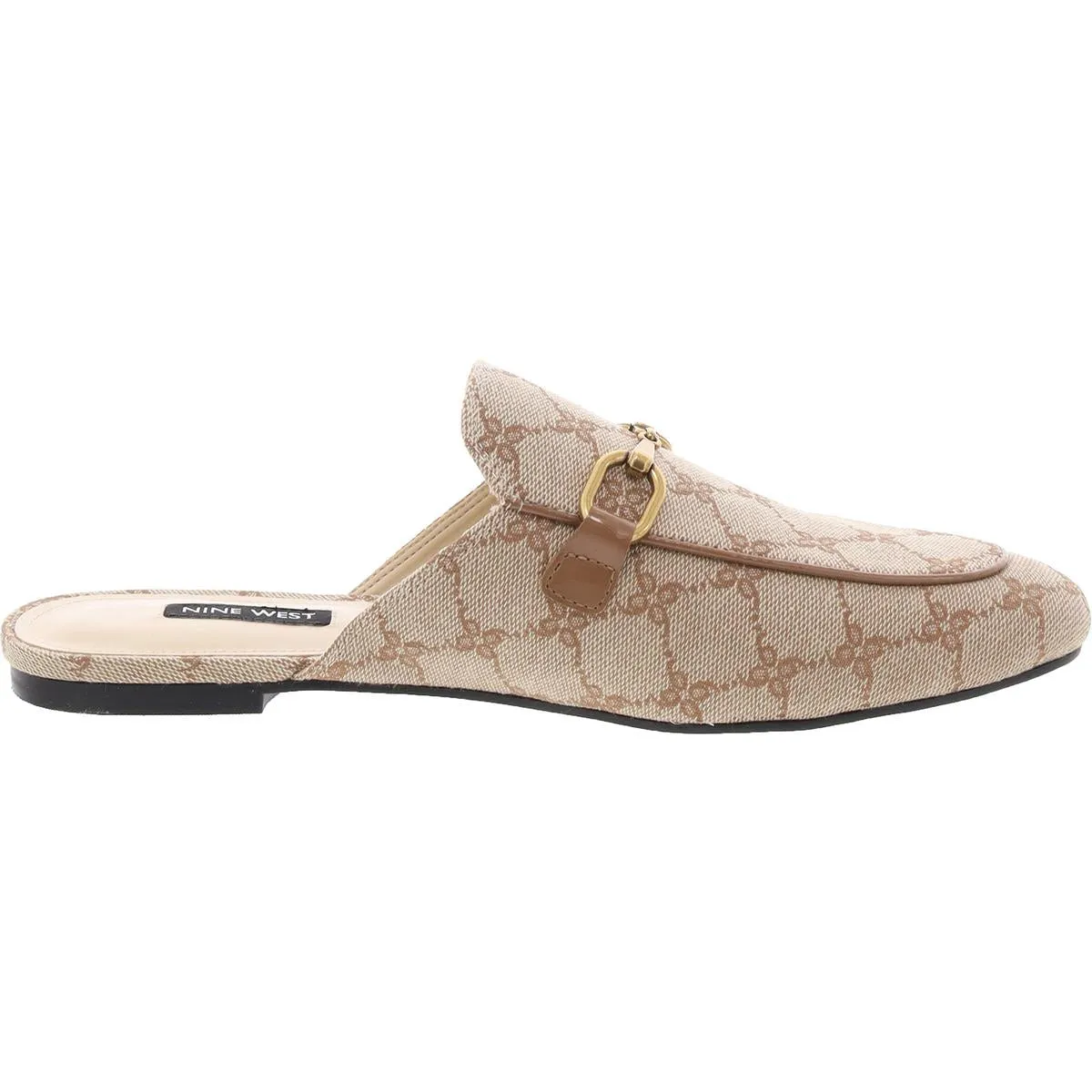 Nine West Womens Bhalya 2 Pattern Canvas Loafers