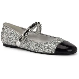 Nine West Womens Glitter  Mary Janes