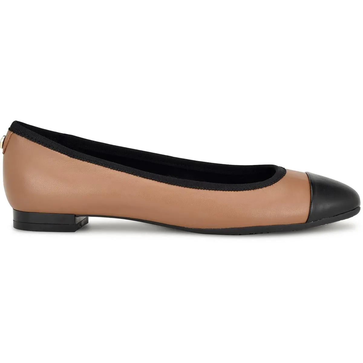 Nine West Womens Ollin Leather Ballet Flats