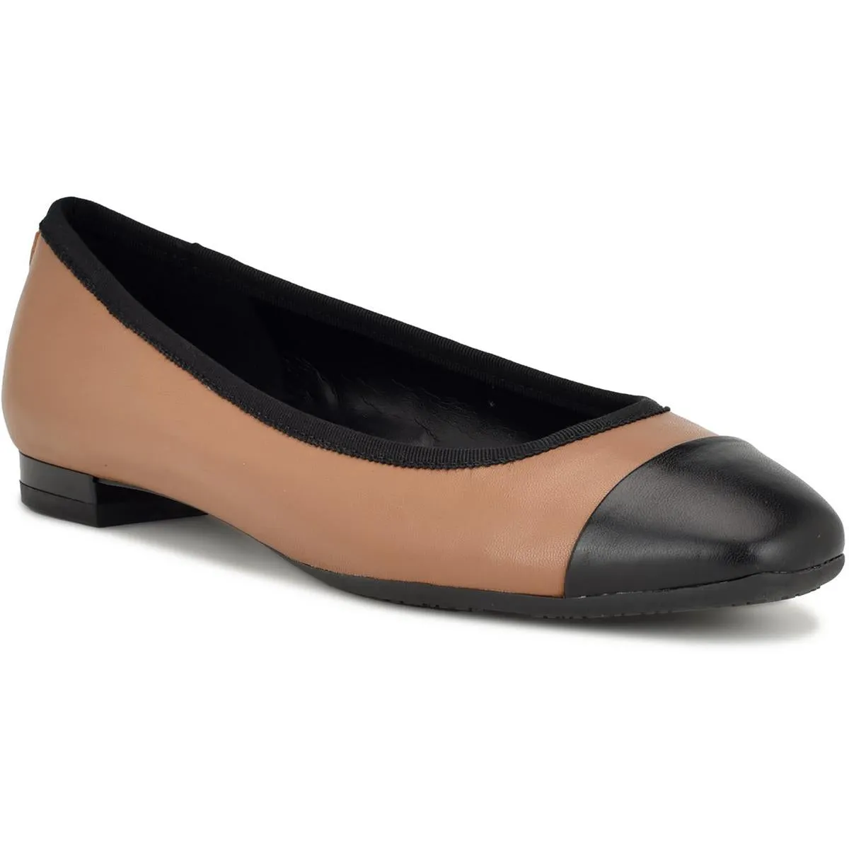 Nine West Womens Ollin Leather Ballet Flats