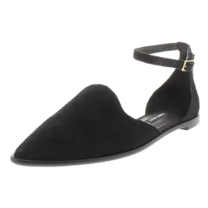 Nine West Womens Oriona Solid Suede Flats