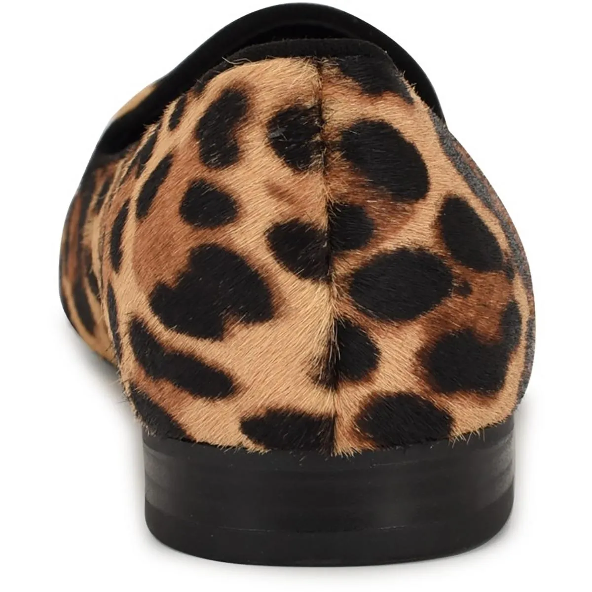 Nine West Womens RENOLDCH Animal Print Leather Loafers