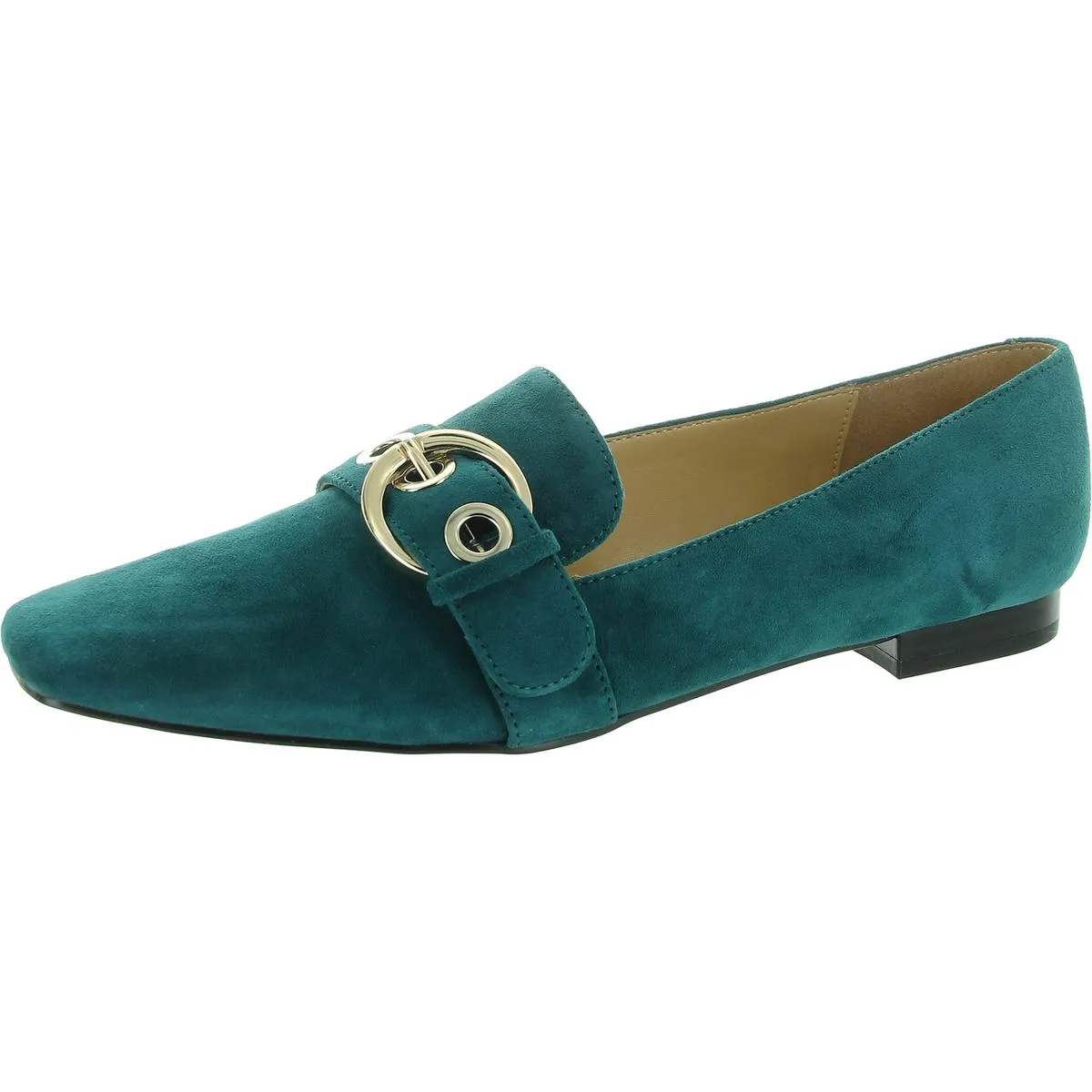 Nine West Womens Suede Slip On Loafers