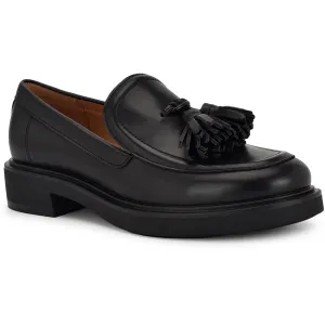 Nine West Womens Tassel Leather Loafers