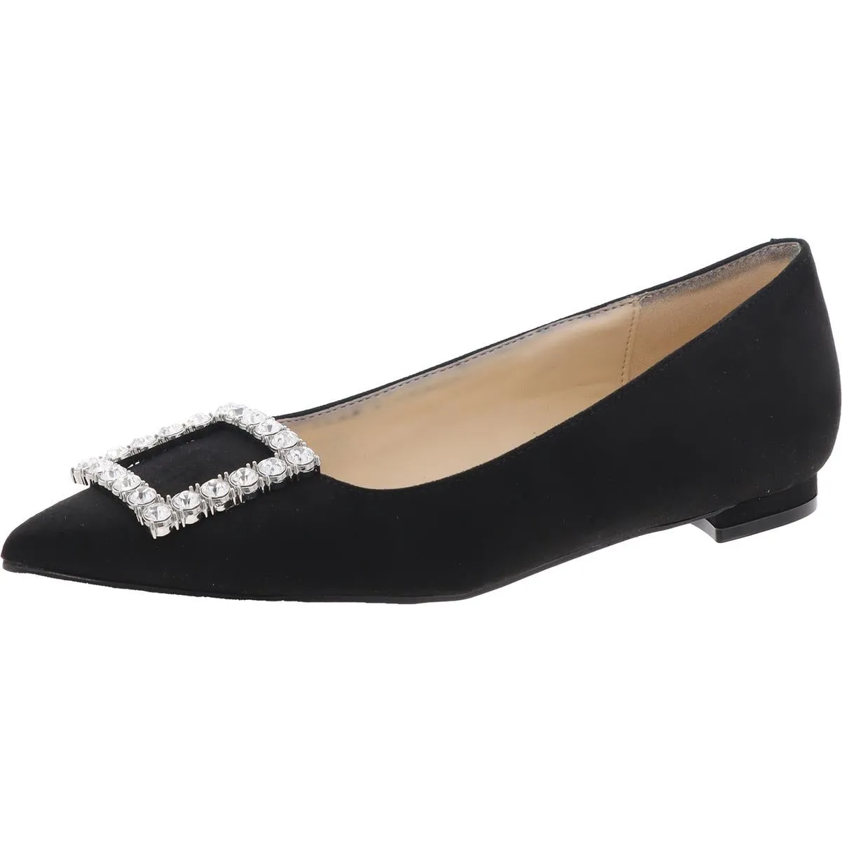 Nine West Womens  WNJESIKES2 Rhinestone  Ballet Flats