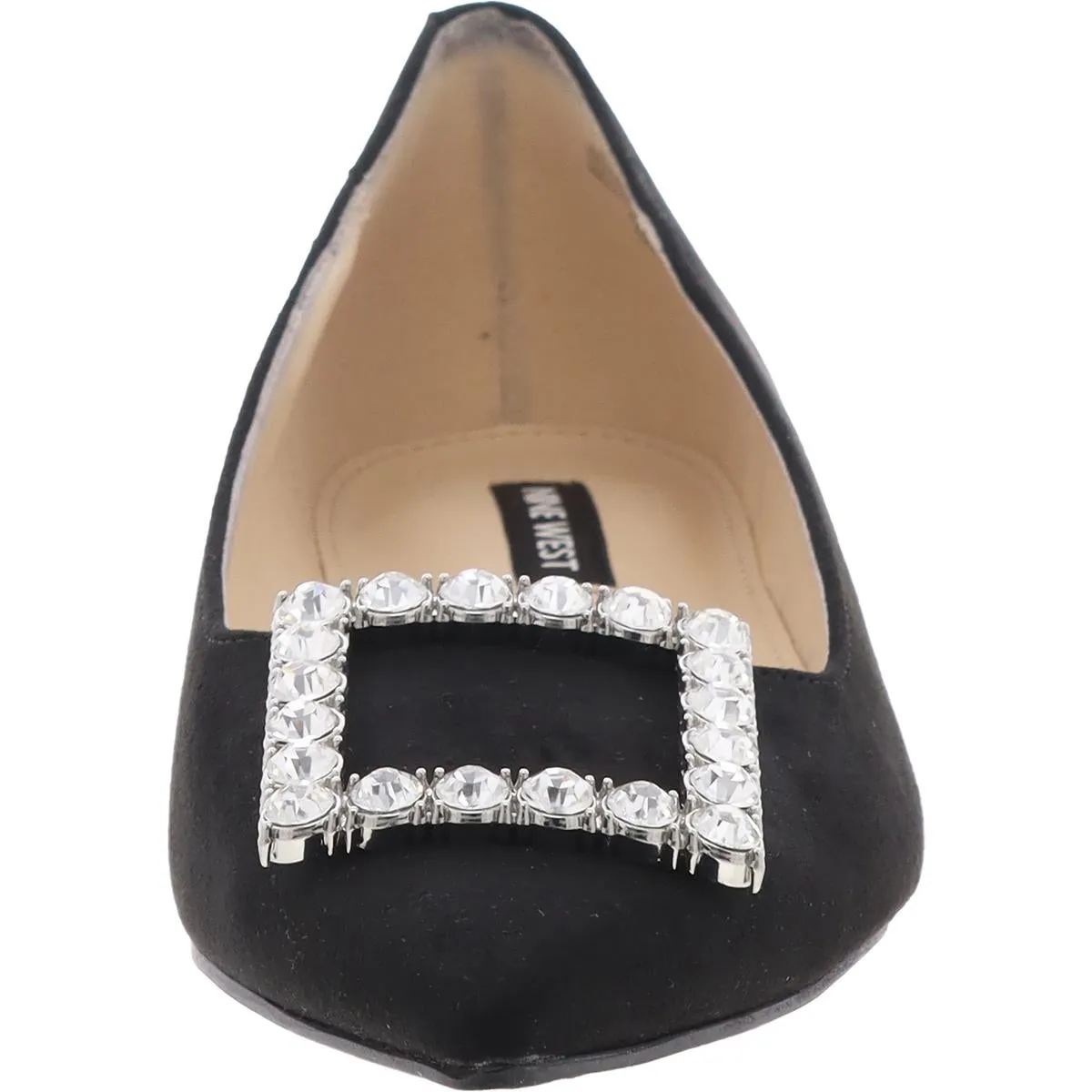 Nine West Womens  WNJESIKES2 Rhinestone  Ballet Flats