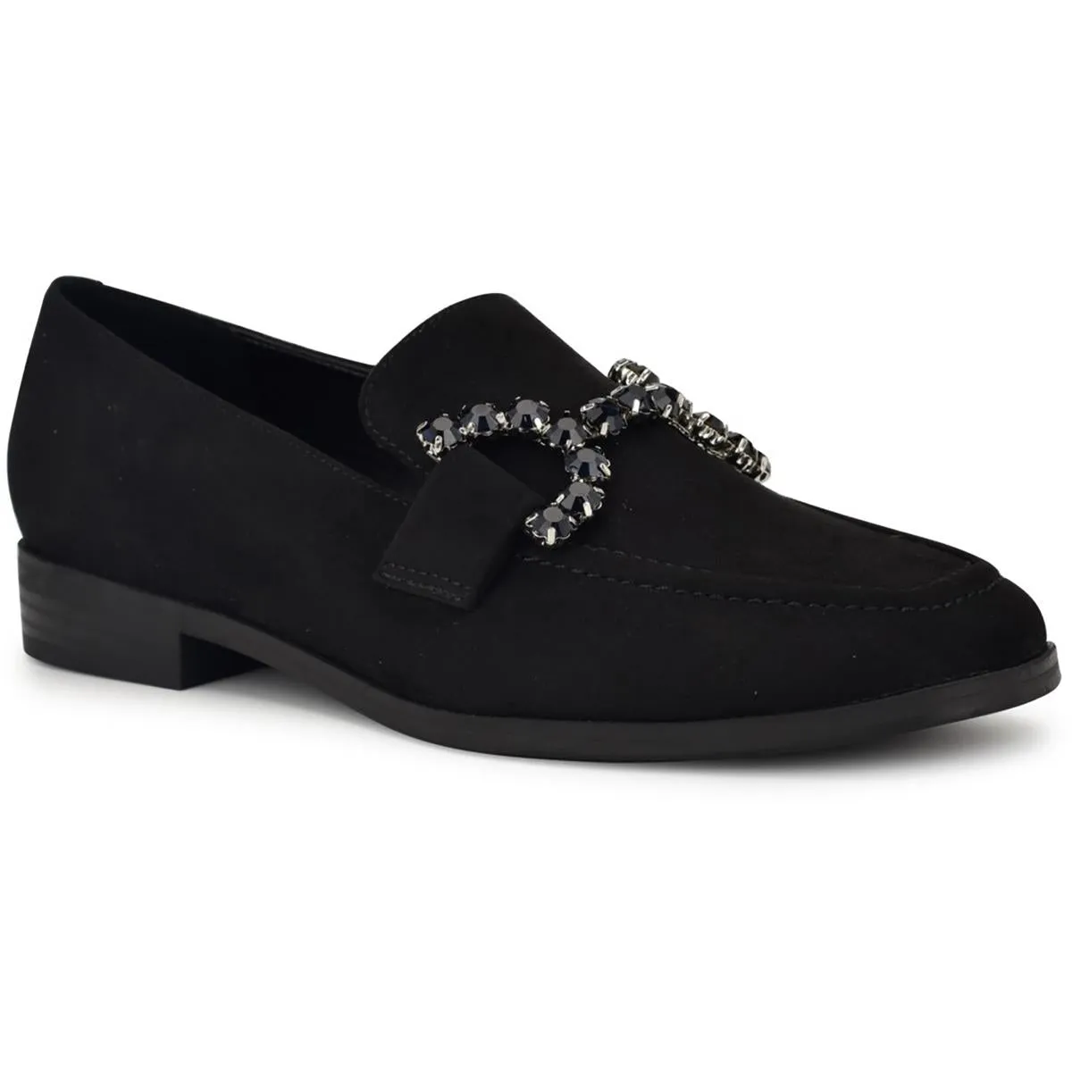 Nine West Womens WNL1LPA2 Embellished  Loafers