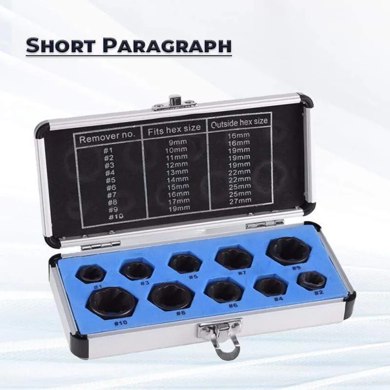 Nut Removal Tool