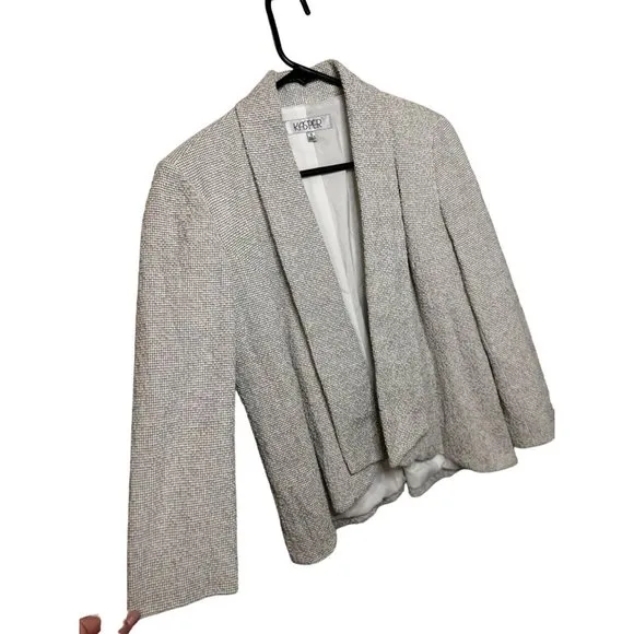 NWT Kasper Ladies Open Stylish Business Sophisticated Layering Light Blazer SZ 6