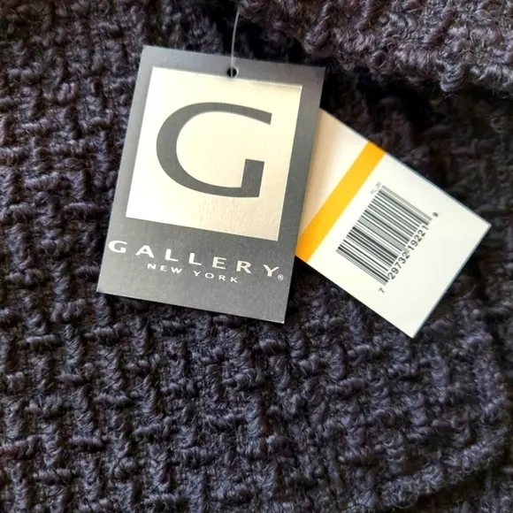 NWT Ladies Gallery New York Classic Black Coat Stylish Single Brested Pe…