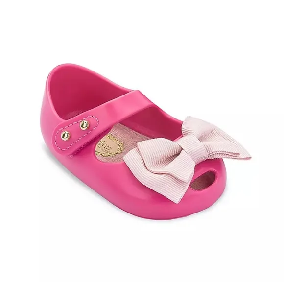 NWT MINI MELISSA My First Mini Melissa Baby Ultragirl Mary Jane Flats Size 3