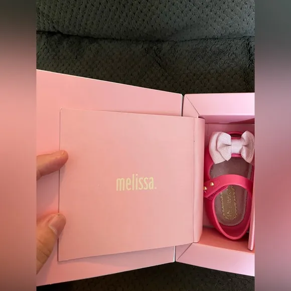 NWT MINI MELISSA My First Mini Melissa Baby Ultragirl Mary Jane Flats Size 3