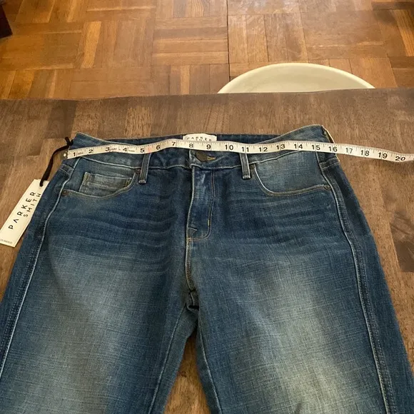 NWT Parker Smith fabulous distressed jeans. So great and classy.