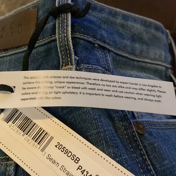 NWT Parker Smith fabulous distressed jeans. So great and classy.