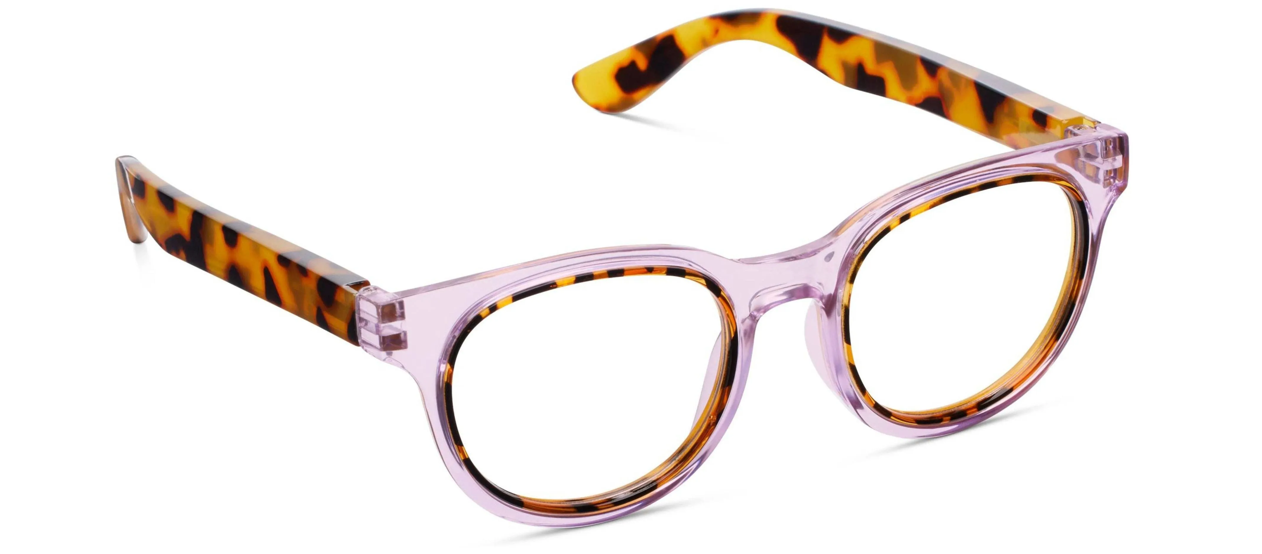 Olympia (Blue Light): Clear/Tokyo Tortoise / Reading / 2.00