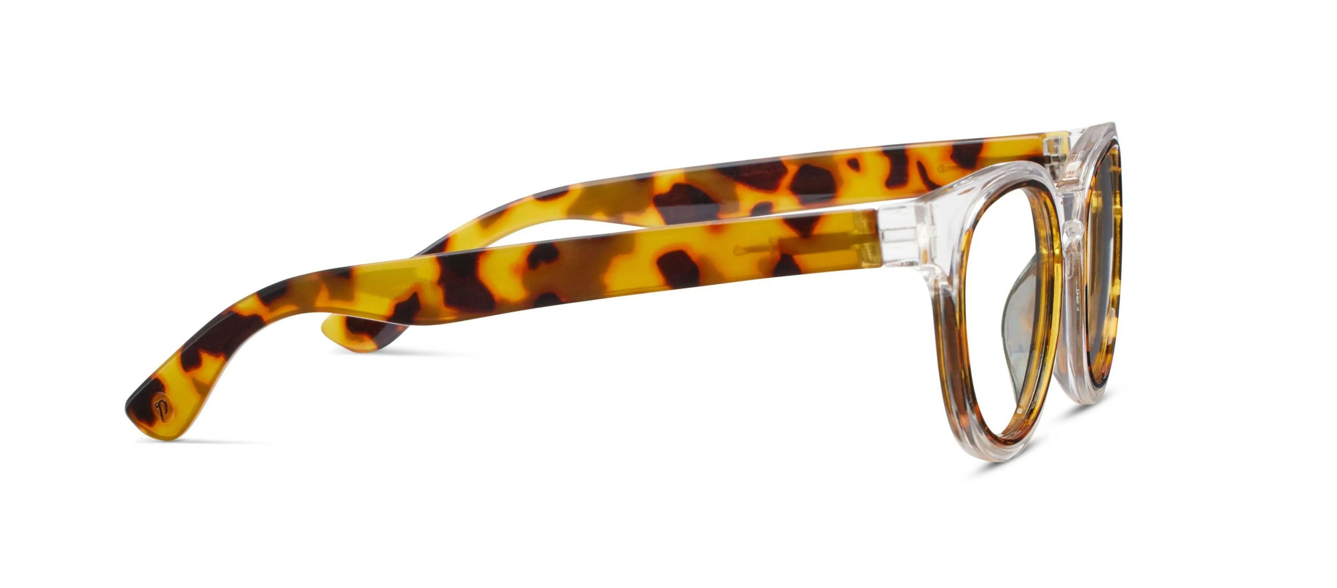 Olympia (Blue Light): Clear/Tokyo Tortoise / Reading / 2.00
