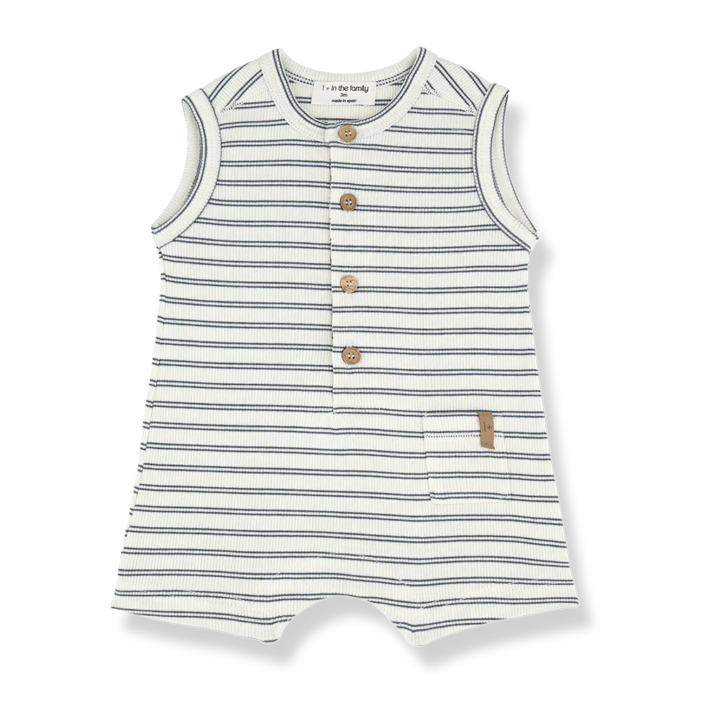 One More In The Family- MANU petroleum romper