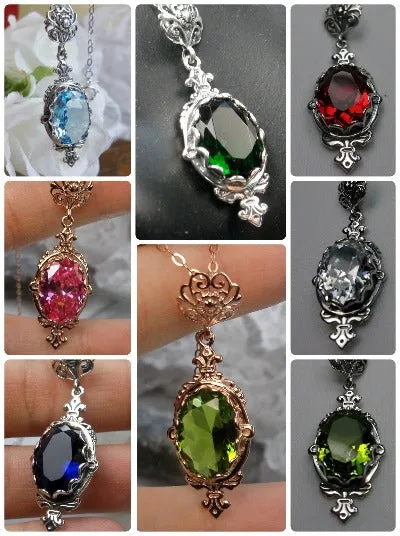 P18, Pin Pendant, Stylish Victorian Jewelry Design#P18