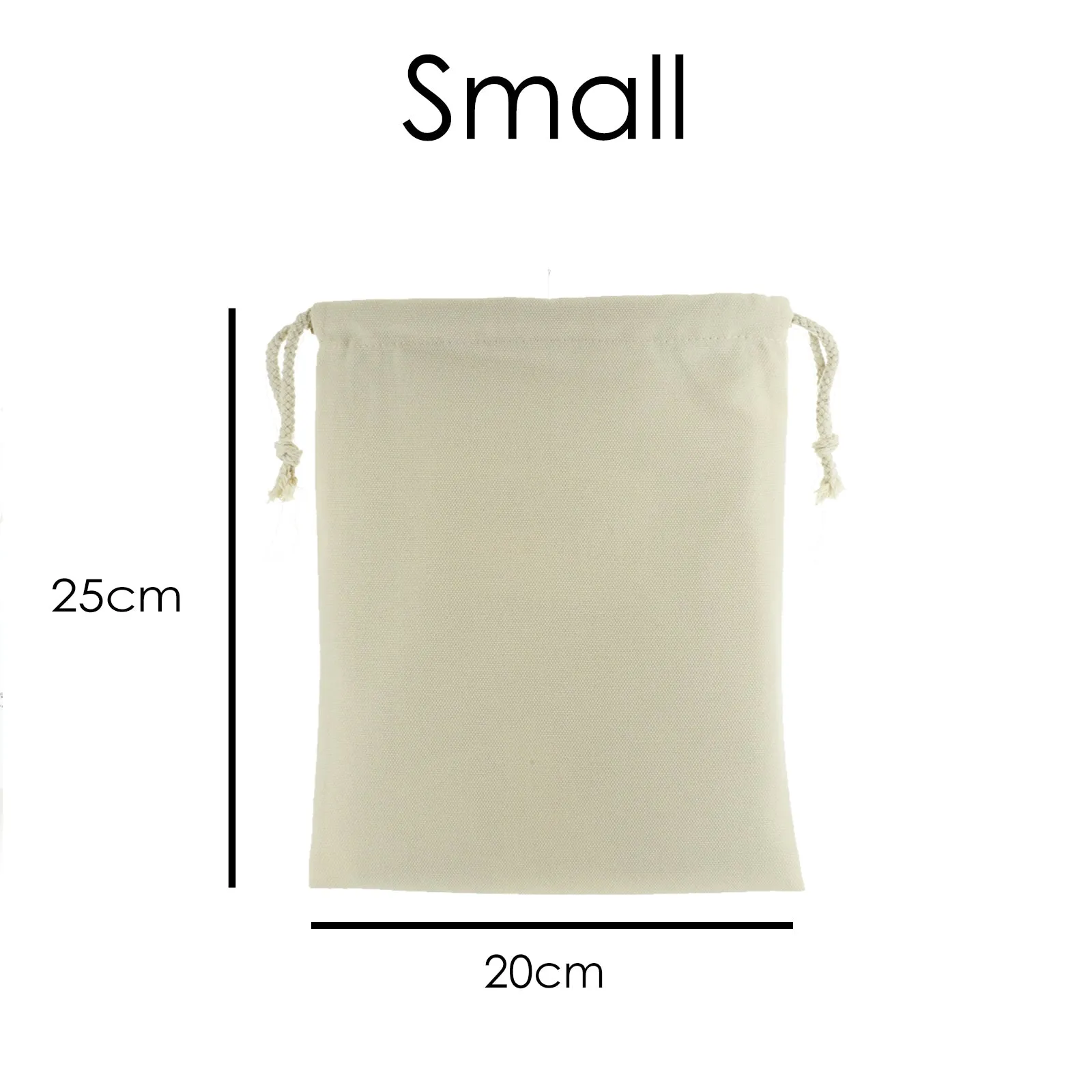 Personalised Canvas Sack with Stylish Text and Sunflower Ladder Print