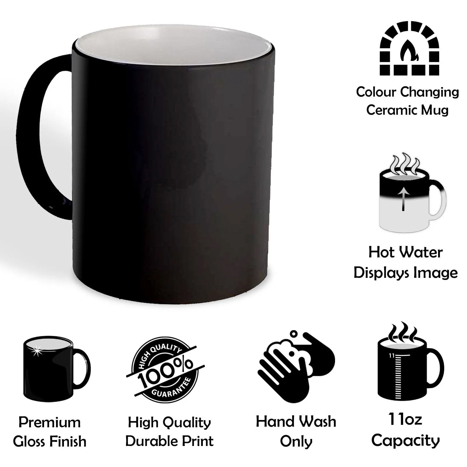 Personalised Mug with Stylish Text and Ginger Goat