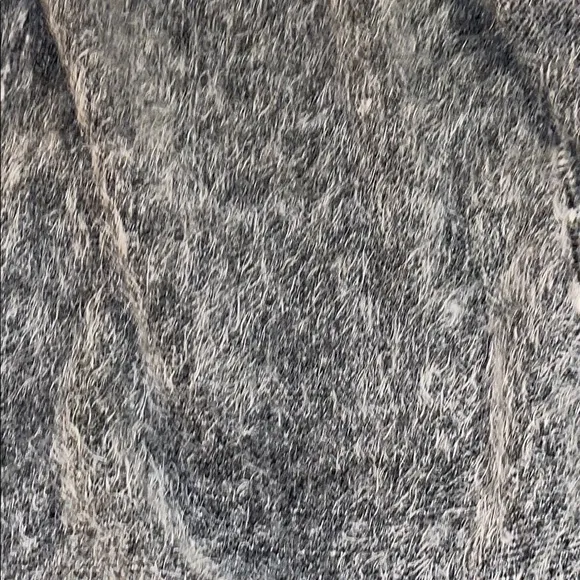 🤎Piccadilly Black and Grey Patterned Fuzzy Warm Sweater