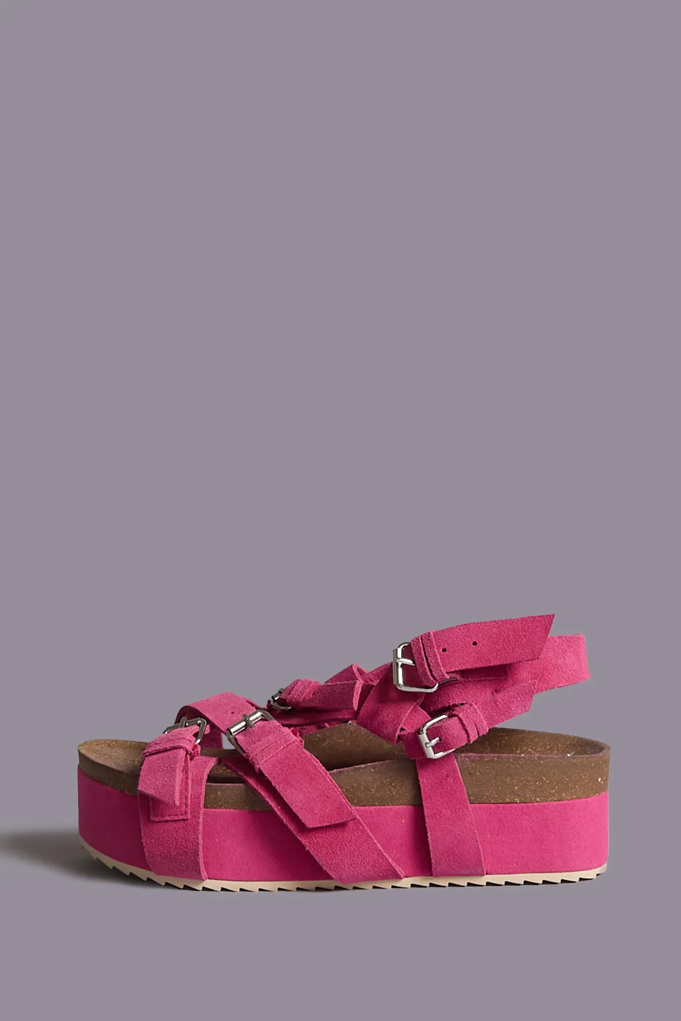 PLATFORM SANDAL - PINK