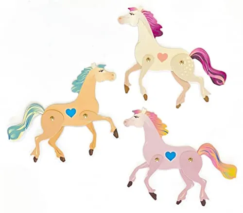 Prancing Ponies 28 Horse Valentine Card Pack for Kids