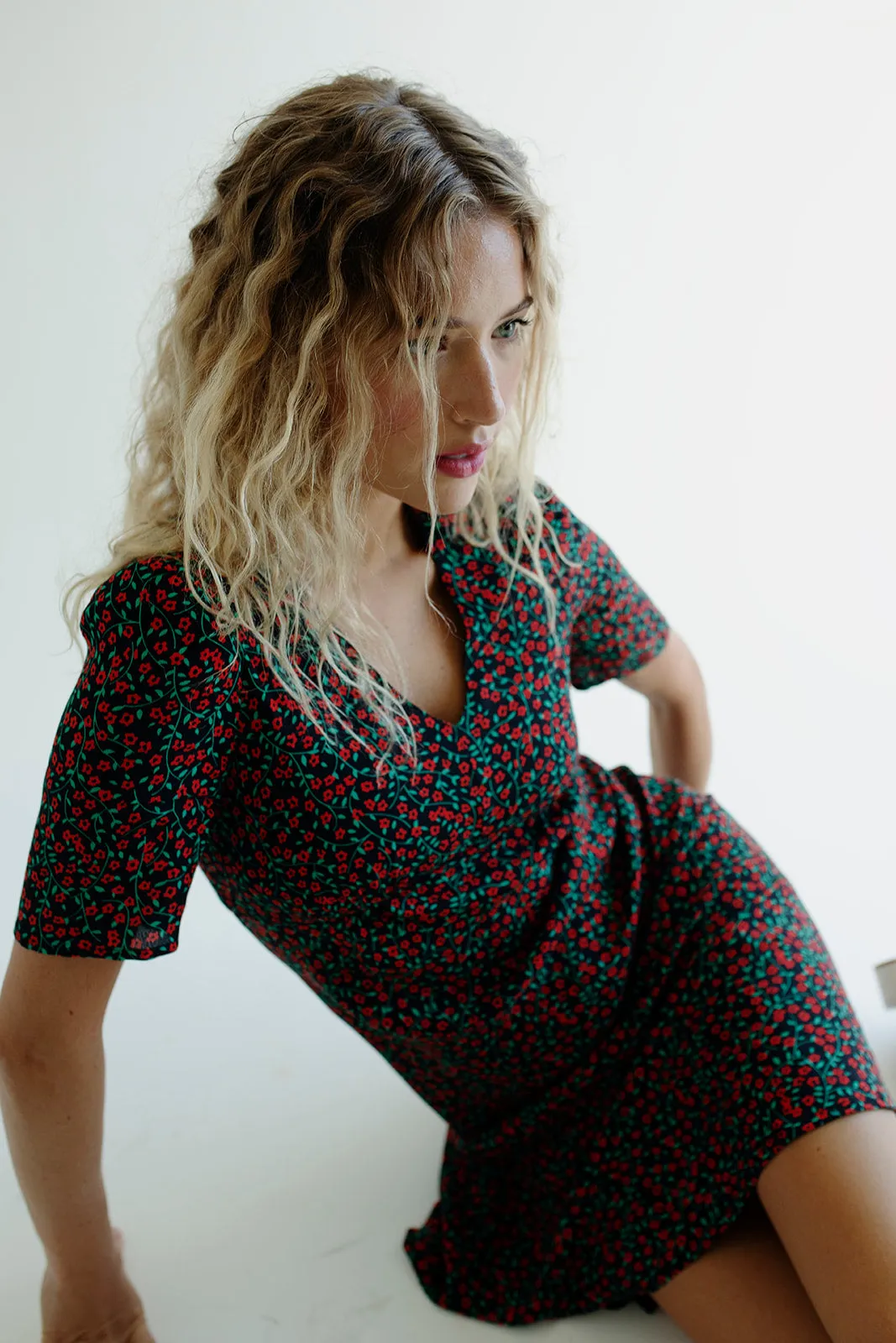 Raquel dress, Black Garden