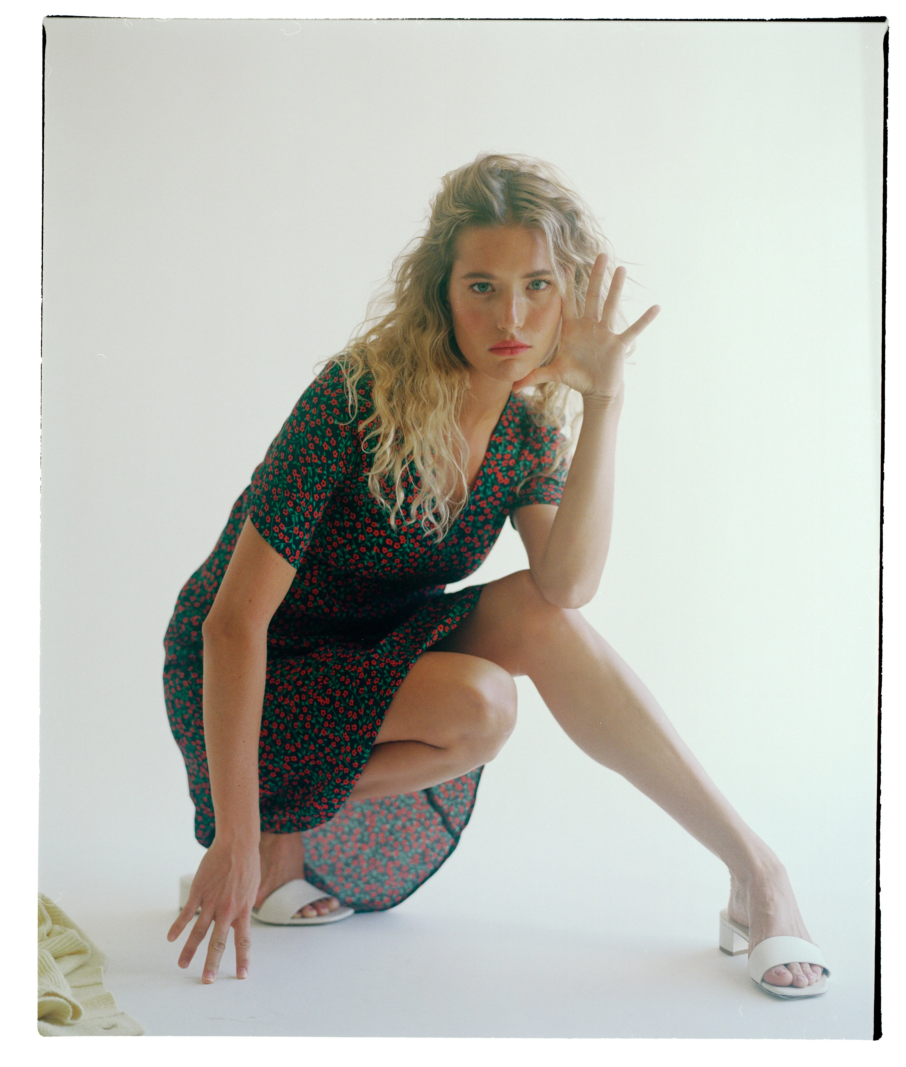 Raquel dress, Black Garden