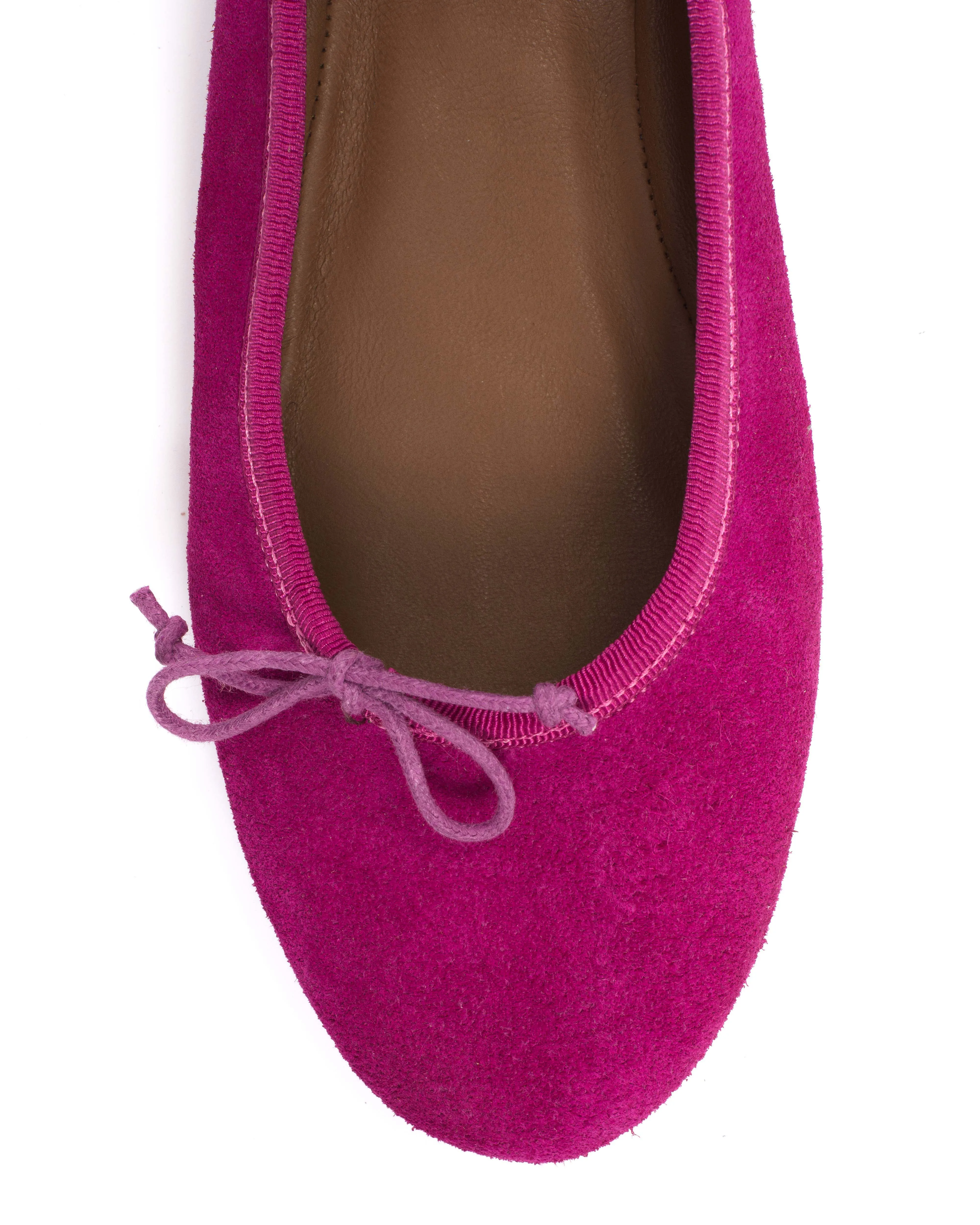 Rhina Calf suede Raspberry