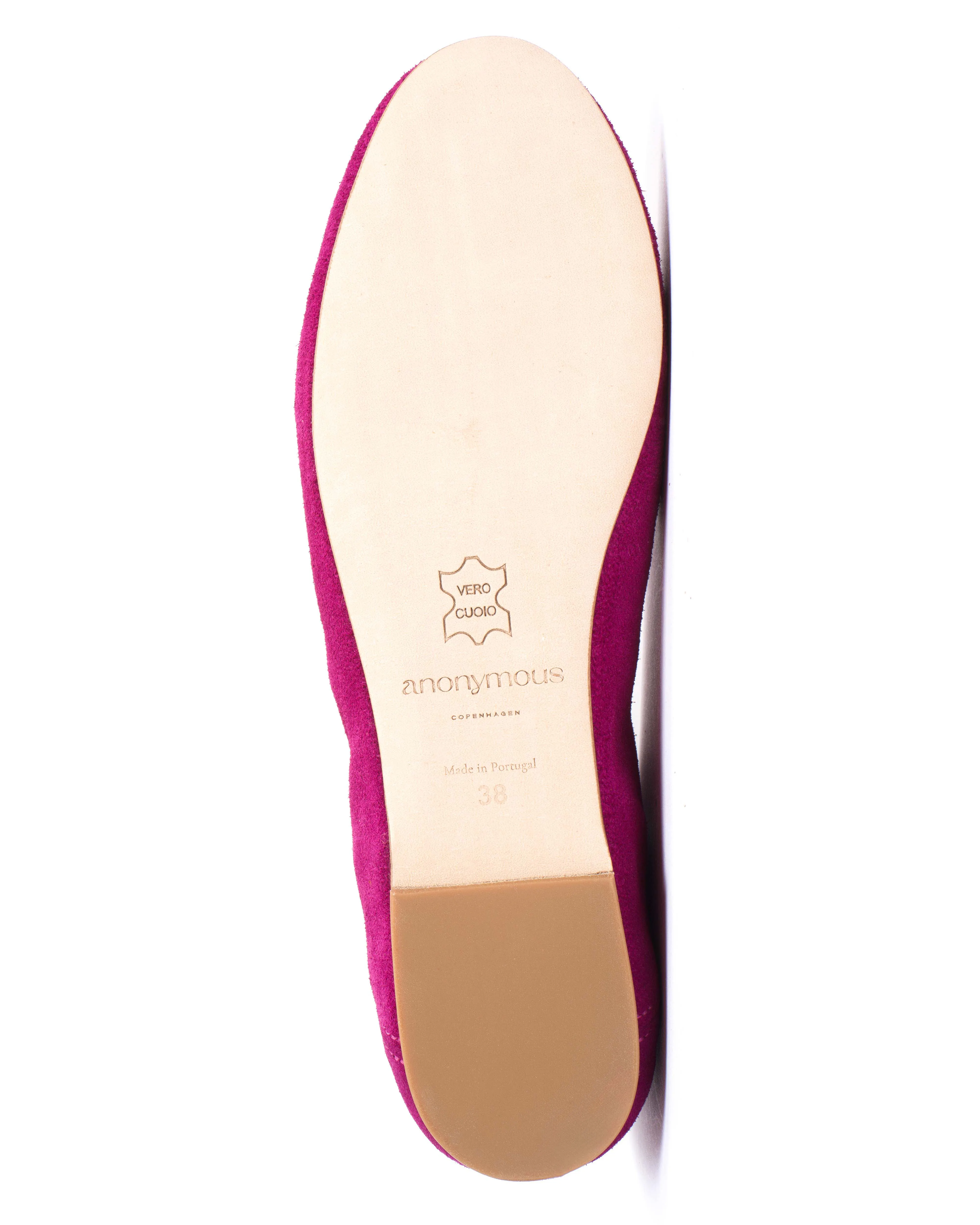 Rhina Calf suede Raspberry