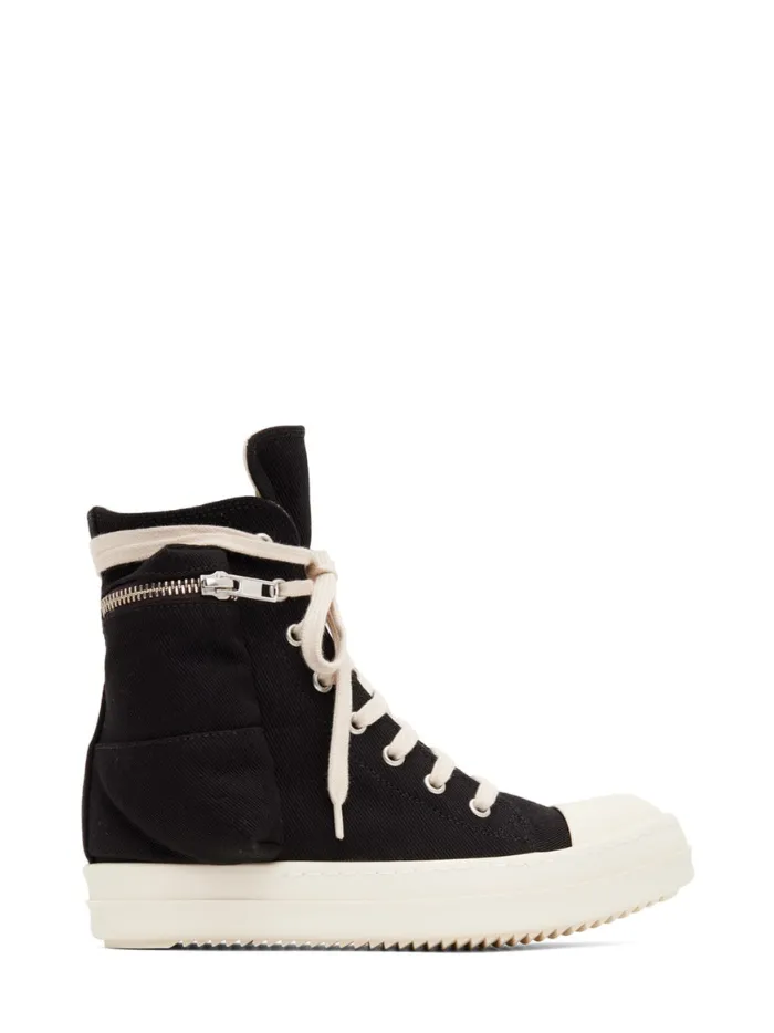 RICK OWENS DRKSHDW Black Cargo Sneakers
