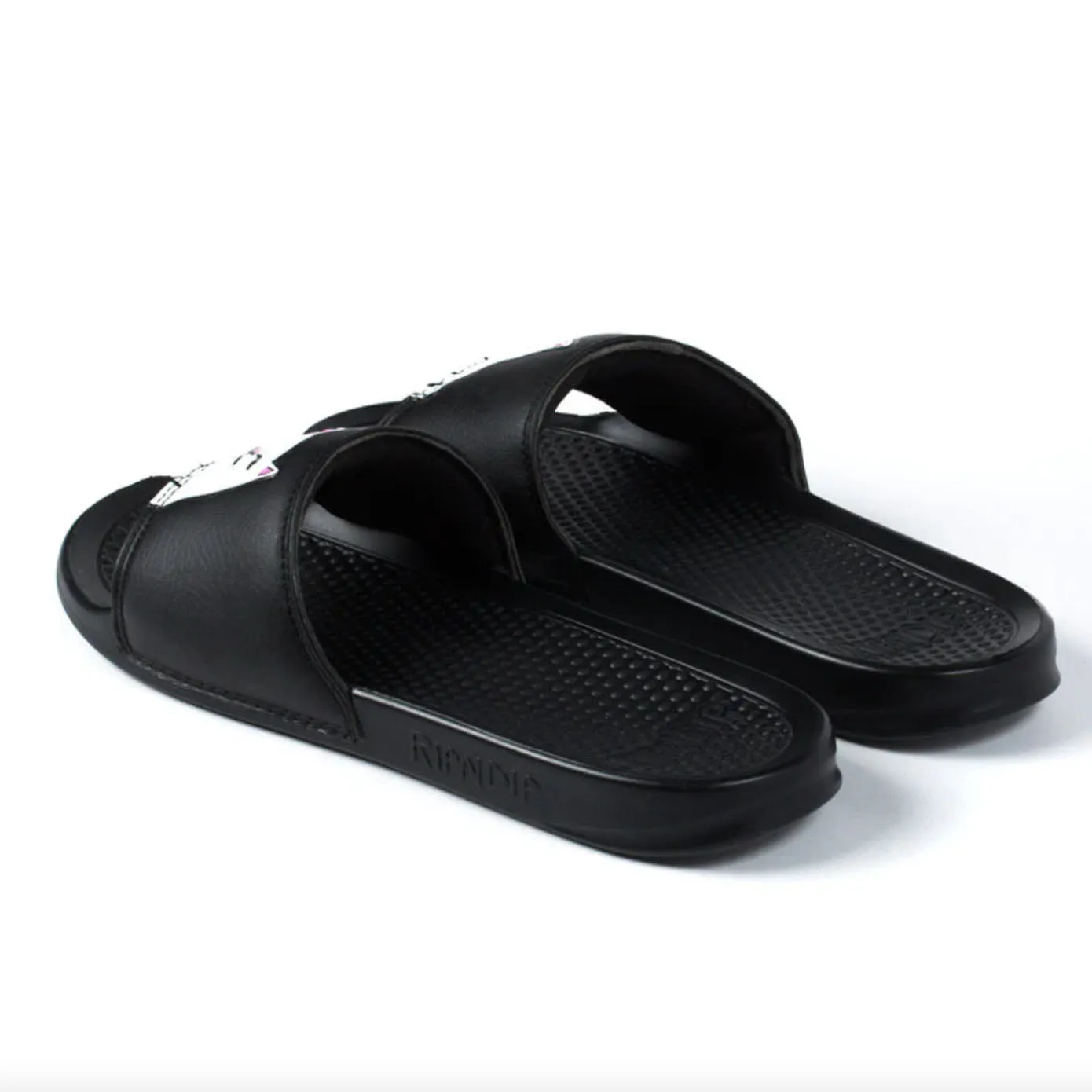 RIPNDIP Lord Nermal Slides Black