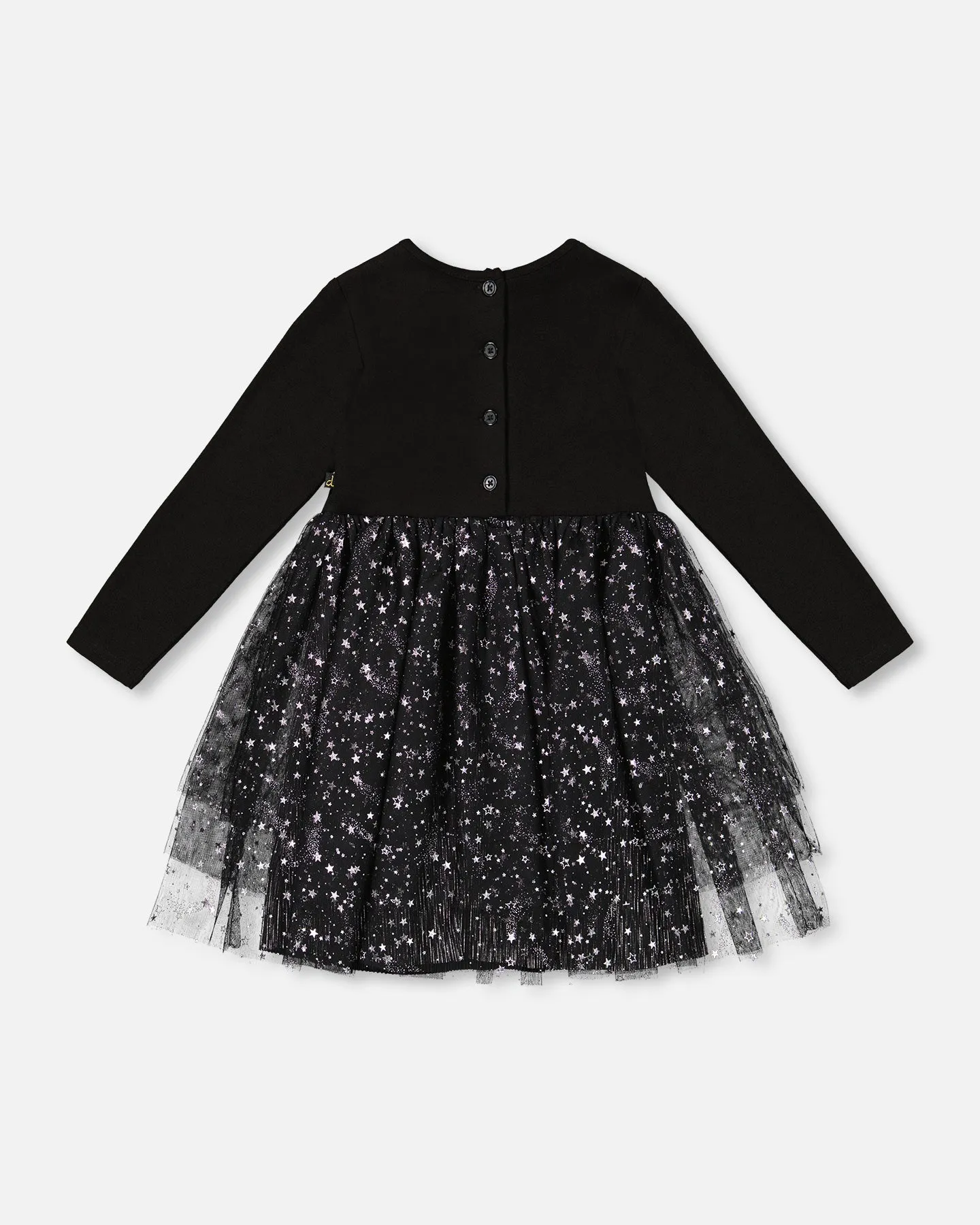 Robe chic Bi-matériel pour les fêtes G20NG86