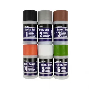 ROK 44665 6pk Polishing / Buffing Compound Set