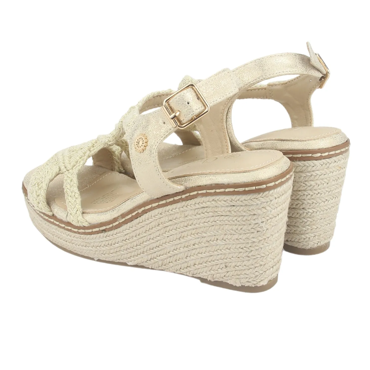 Sandalia Chalada Mujer Pole-2 Dorado Casual