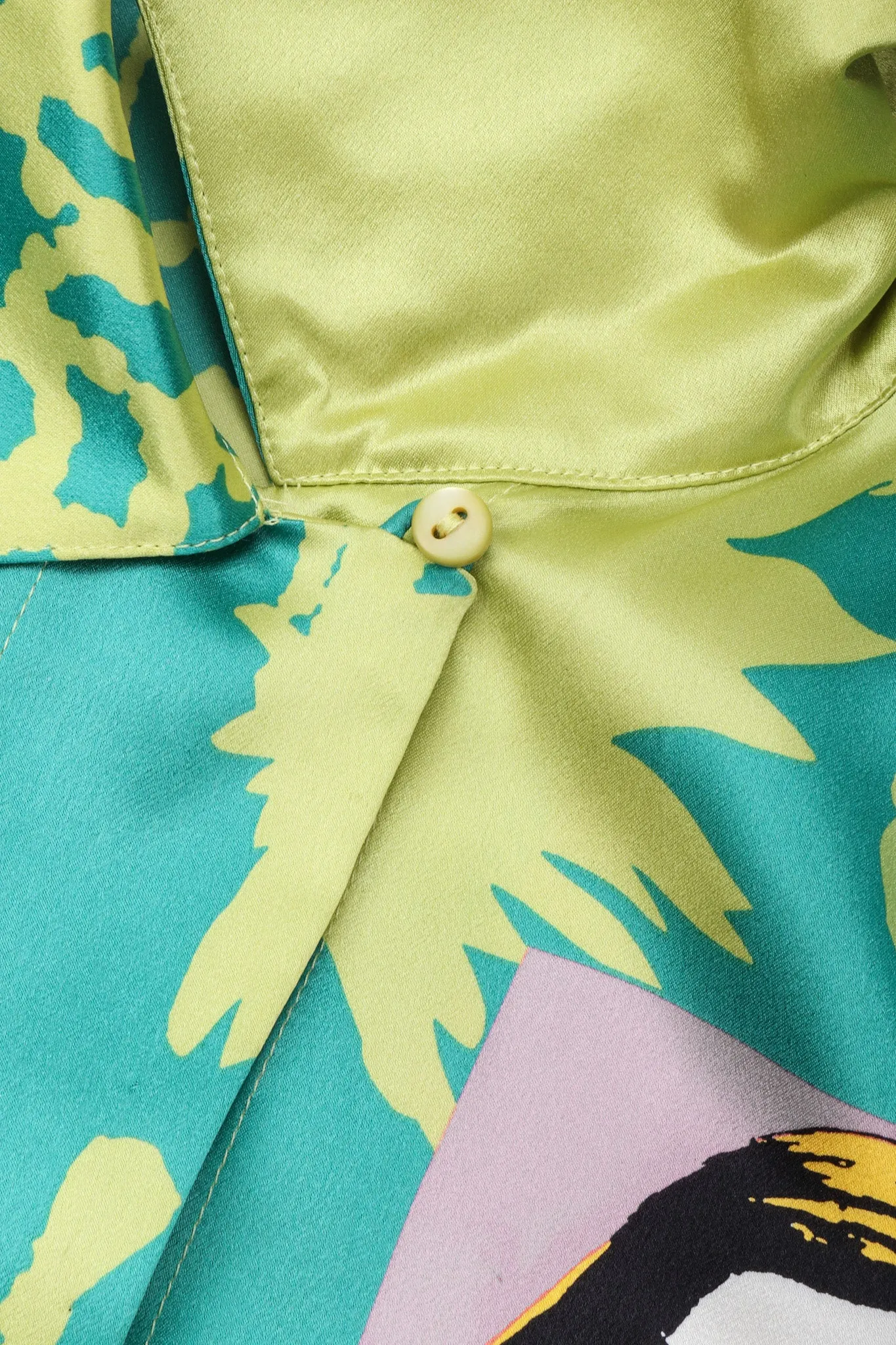 Satin Pop Art Shirt