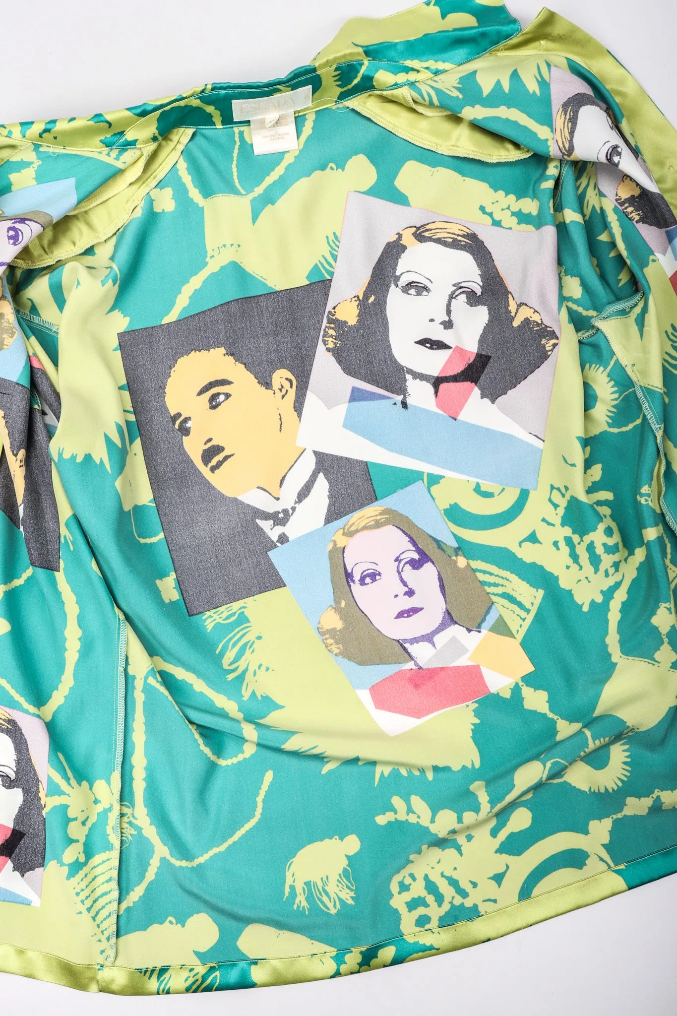 Satin Pop Art Shirt