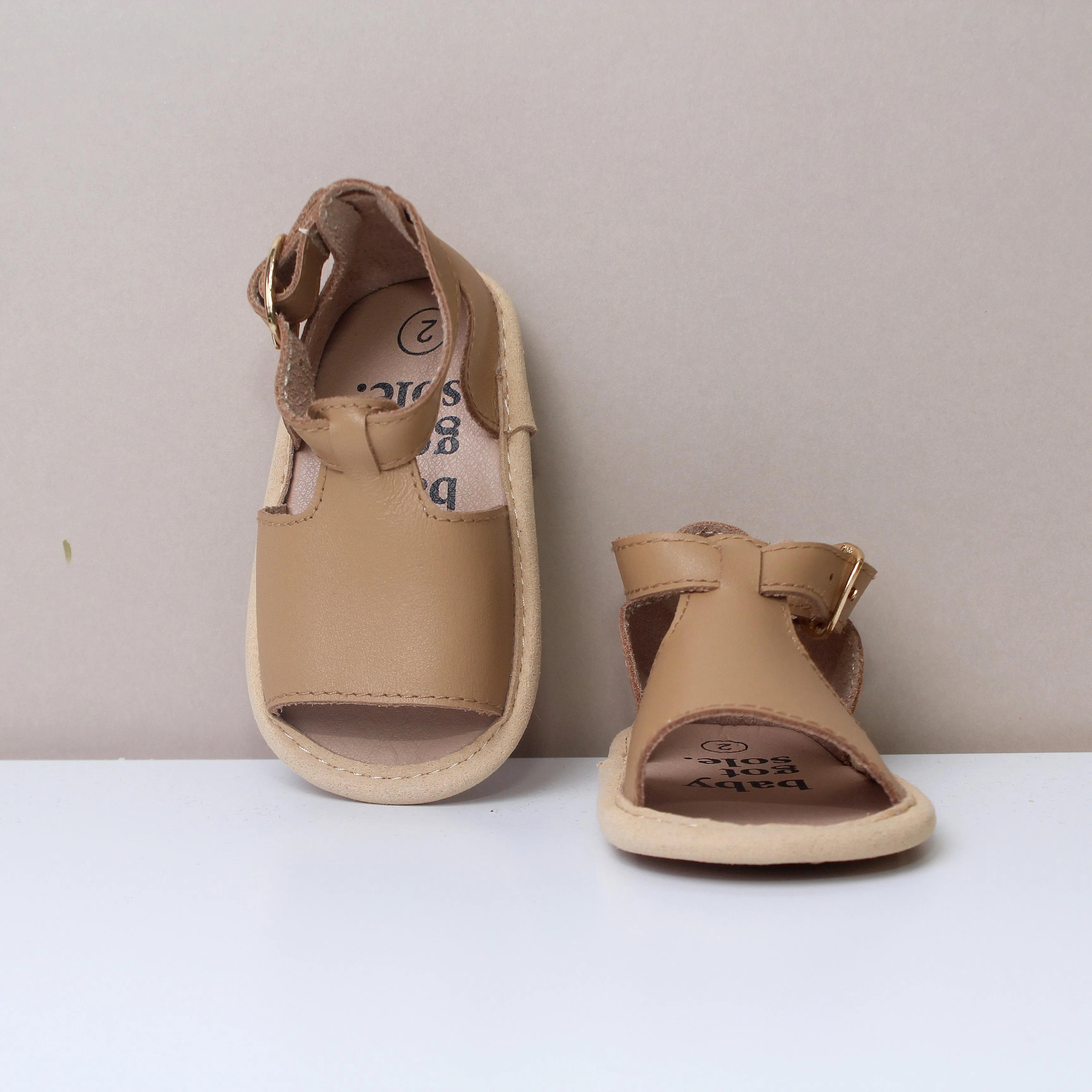 Savannah Camel Sandals