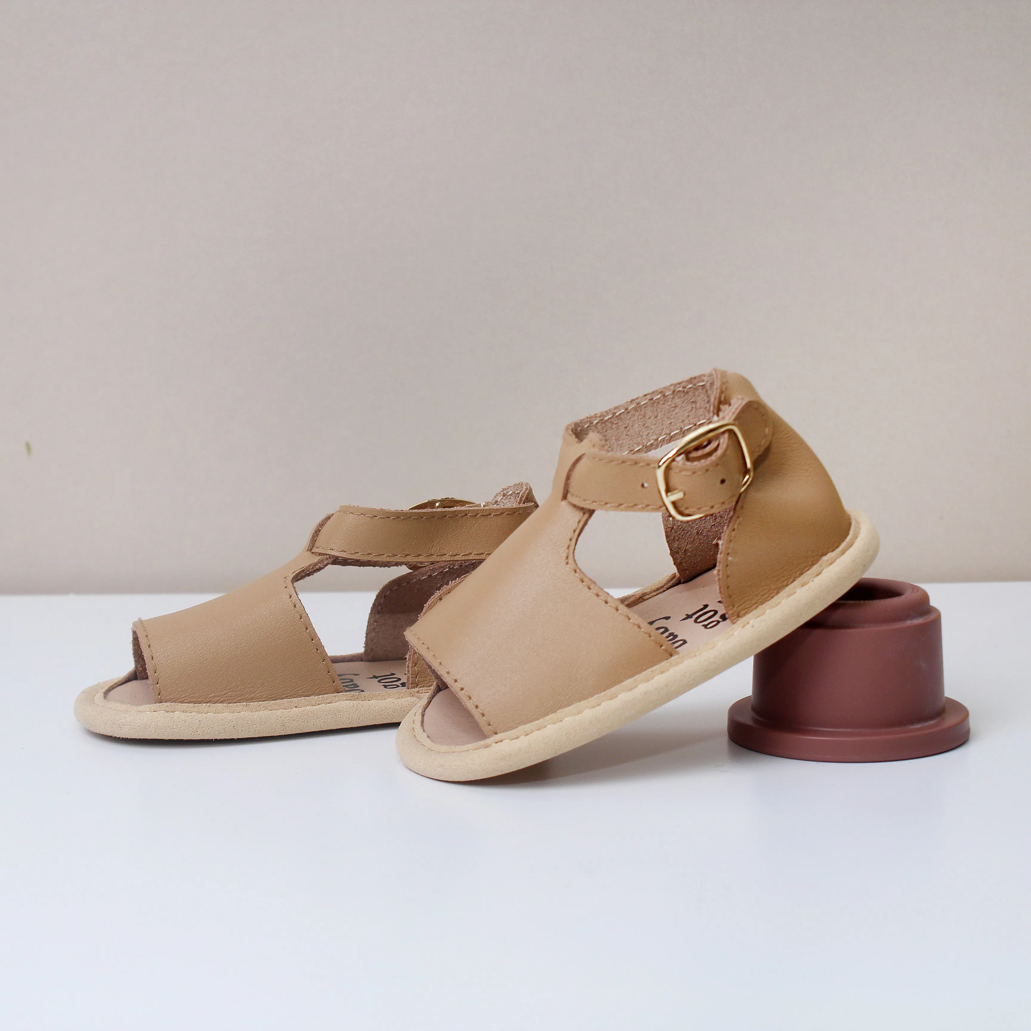 Savannah Camel Sandals