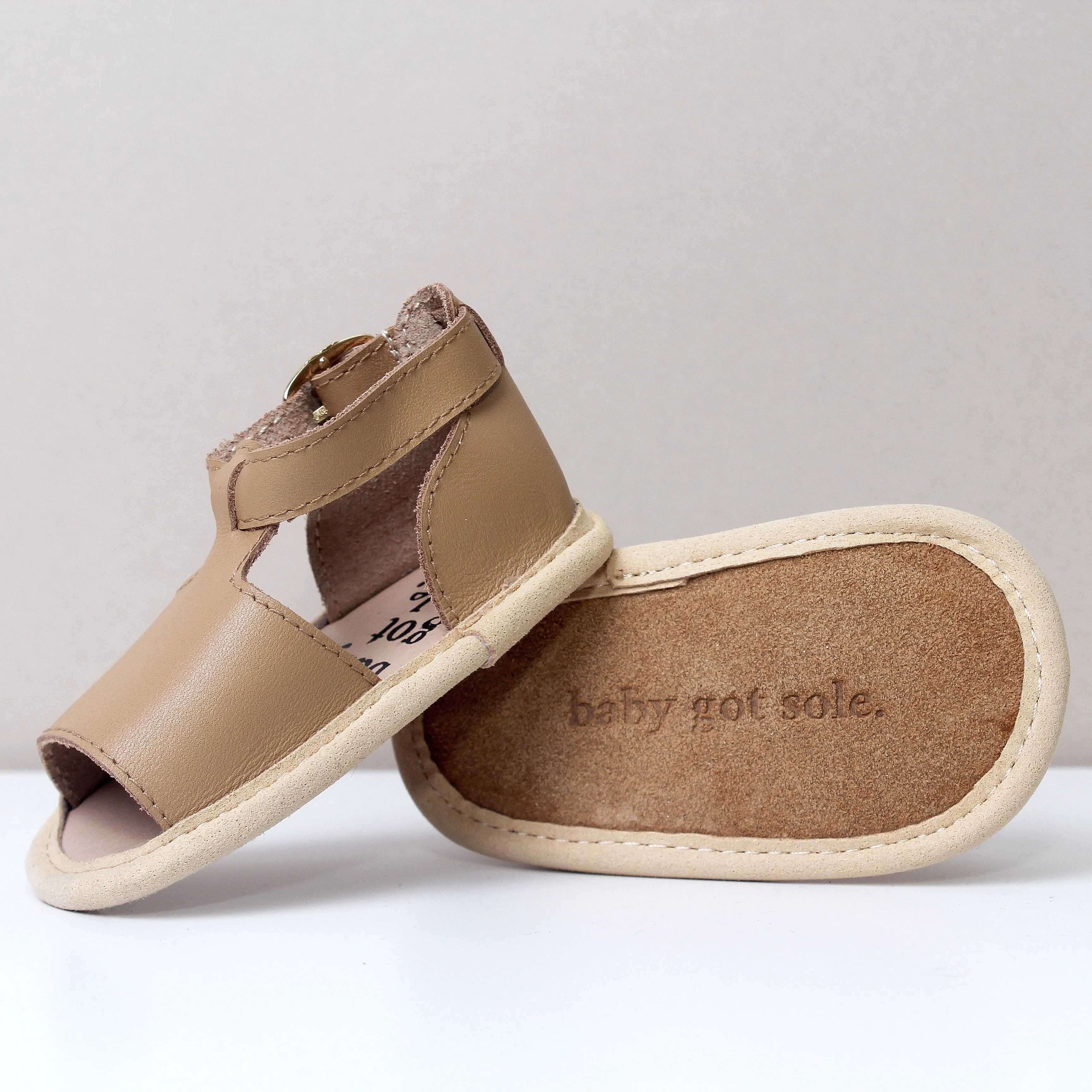 Savannah Camel Sandals